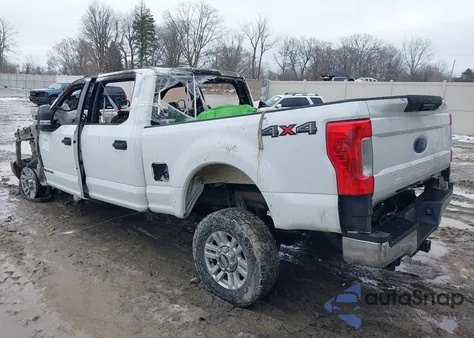 2017 Ford F-250 Xlt из США, поврежденный, VIN 1FT7W2BT7HED43449